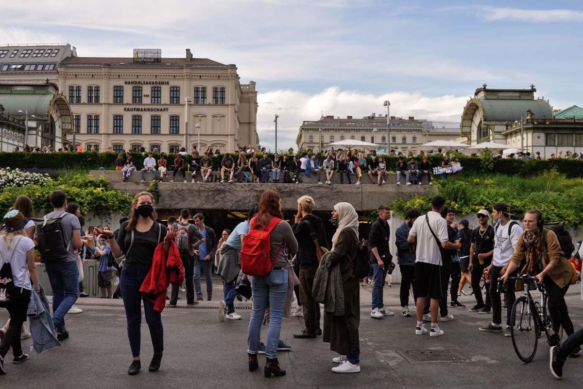 Demo Wien #blacklivesmatter
